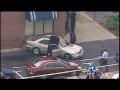 Reporter Anne McNamara speaks to suspect's girlfriend in police-involved shooting