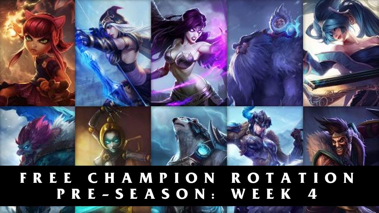 Free League of Legends Champions Season 4 | Pre-Season Week 4