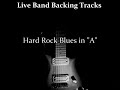 Hard Rock Blues in A - Guitar Backing Track