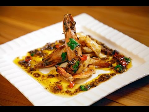 Butter Shrimp روبيان بصلصة الزبدة والاعشاب