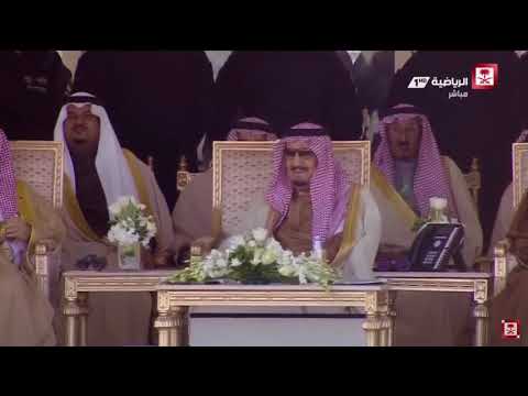 قصيدة الشاعر محمد بن فطيس المري أمام #خادم_الحرمين وضيوفه في حفل ختام مهرجان الابل - اتفرج تيوب