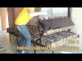 hide away dinette / sofa bed - toy hauler RV travel trailer