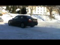 Playing with my E46 BMW in the snow