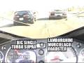 Supra vs Lambo Murcielago Lamborghini vs Toyota Roll Race KINGS OF THE STREET