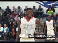Diamonte Reason dunks all over defender at the Jameer Nelson Classic
