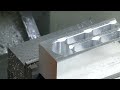 Custom Aluminum Footpegs - CNC Machined on HAAS TM-1