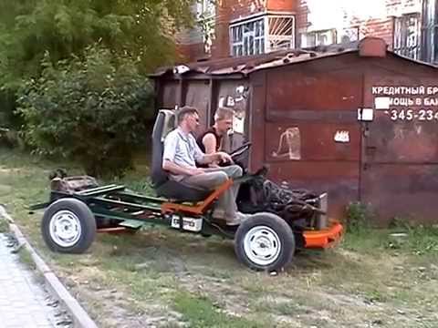 Как из жигулей сделать самодельный трактор Как из жигулей сделать самодельный трактор