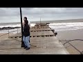 Post-Sandy: What's left of the Ocean Grove fishing pier