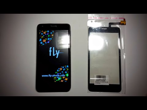 Как заменить тачскрин fly iq456