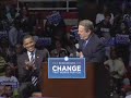 Al Gore Endorses Barack Obama in Detroit, MI
