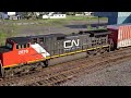CP Rail VIA Rail. CN Rail in Eastern Ontario