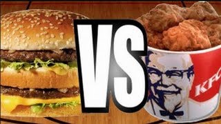 KFC CHICKEN vs BIG MACS - Sorted Food & Nicko's Kitchen