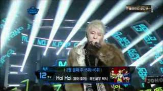 [Mnet Mcountdown] 120209 ZICO - FreeStyle 순위소개 Rank Introduction