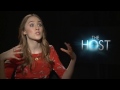 Saoirse Ronan 'The Host' Interview - Playing Two Characters & Kissing Scenes!