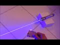 Homemade Lightsaber!?! MASSIVE 3W Handheld Laser Torching Stuff!!