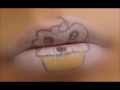 Cute Cupcake Design Lips Tutorial