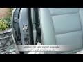 Leather repair: leather car seat repair BMW 5 series by LeatherRevive.co. ...