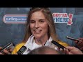 Draw 16 Media Scrum - 2013 Scotties Tournament of Hearts
