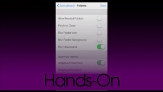 iOS 7 Secret Settings Hands-On