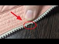 The tailor shared a secret! How to fix a broken zipper