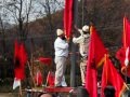 Ngritja e Flamurit në ''Fshatin Kolibarë'' për 100 vjetorin e Pavarsisë