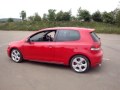 Russ Swift Performing a Dance with the new MK6 Golf GTi at Millbrook