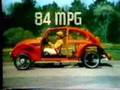 famous beetle 'honest 25 mpg' commercial !