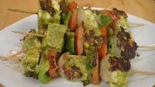 Paneer Hariyali Tikka