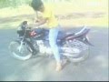 honda shine stunts by chandan in jharkhand.....