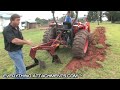How To Plow a Garden - Two Bottom Plow
