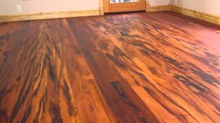 Tiger Wood Hardwood Flooring - YouTube