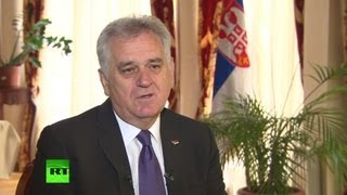 Эксклюзивное интервью президента Сербии Томислава Николича телеканалу RT