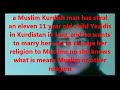 kecha ezidi ya 11 sali hata Revandin ji alye kurden Musilman li kurdistana Bashur