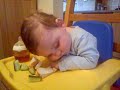 Funny baby sleeping and eating (VERY FUNNY)