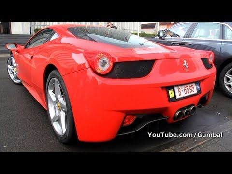 Ferrari 458 Italia Cold engine start up 1080p HD Video responses