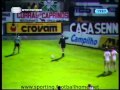 Sporting - 5 kalmar - 0 de 1987/1988 Taça Taças