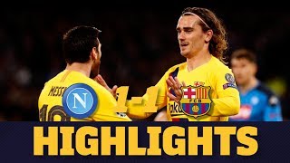 HIGHLIGHTS | Napoli 1-1 FC Barcelona