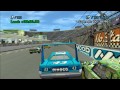 Cars The Game: Palm Mile Speedway with The King