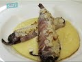 Radicchio con pancetta e polenta Radicchio con pancetta e polenta