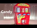 お菓子の自販機 Candy vending machine - YouTube