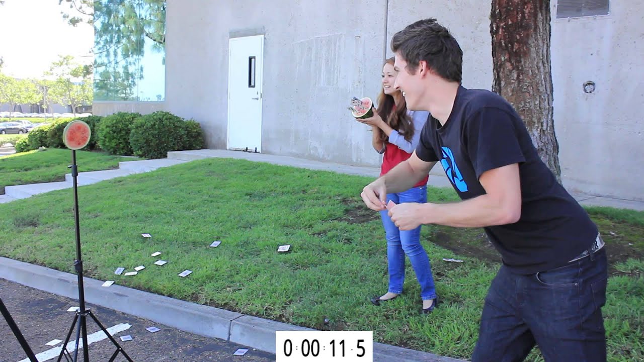 Get Forked, Card Ninja and Broomski Ball - Minute to Win It - Challenge Attack 11