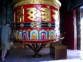 Giant Tibetan Prayer Wheel