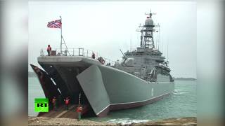 Российская армия начинает учения в Черном море