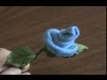 Baby Socks/Washcloth Roses & Silk Flower Pens (Instructions/Tutorial)
