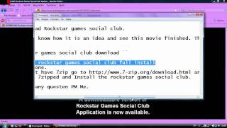 Rockstar Social Club Download Windows 7 32Bit