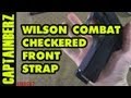 Wilson Combat Checkered Front Strap For 1911 