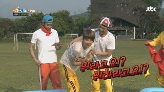 혜성을 물에 빠뜨리고는 계속 놀리는 신화 멤버들! - 신화방송 60회