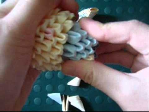 Белый лебедь из модульного оригами Белый лебедь из модульного оригами