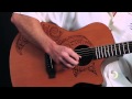 Luna Guitars' Oracle series Tattoo Acoustic/Electric