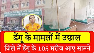 डेंगू के मामलों में उछाल, ज़िले में डेंगू के 105 मरीज आए सामने